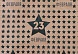 Бумага упаковочная крафт «Звёзды», 50 × 70 см, 75 г/м²