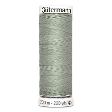 Нить Sew-All 100/200 м для всех материалов, 100% полиэстер Gutermann (261, серый)