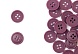Пуговица NE 08 24L 15мм (фиолетовый)