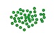 Пайетки плоские 6мм (уп=10гр)   6063 (50104, зеленый голограмма)