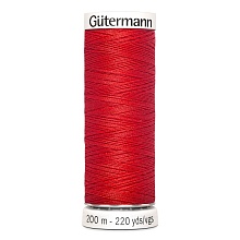 Нить Sew-All 100/200 м для всех материалов, 100% полиэстер Gutermann (364, красный)