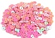 Пайетки плоские 6мм (уп=10гр)   6063 (30, розовый)