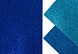 Фоамиран глиттерный самоклеющийся20х30, толщина 2мм (008, синий)