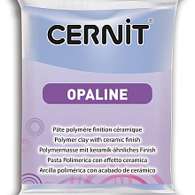 Пластика полимерная запекаемая 'Cernit OPALINE' 56 гр.  (223, сине-серый)