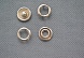 Кнопка из 4 частей кольцо (уп=10шт) 
