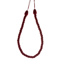 Подвязка для штор крученая (1пара)   (60, бордо)