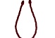 Подвязка для штор крученая (1пара)   (60, бордо)