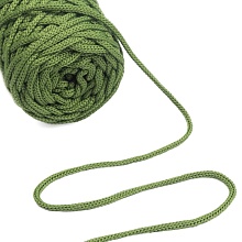 Шнур полиэф. для вязания и макраме  3 мм (сочная зелень)