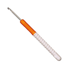 Крючок вязальный Addi с пластиковой ручкой, №3, 15 см	