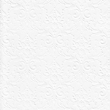 Бумага с рельефным рисунком "Дамасский узор" цвет белый комплект ...