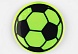 Светоотражающий значок «Футбольный мяч», d = 5,8 см, цвет МИКС