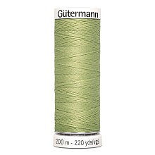 Нить Sew-All 100/200 м для всех материалов, 100% полиэстер Gutermann (282, гр.оливковый)