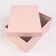 Подарочная коробка «Античный»  (розовый, 23  х 16 х 9,5 см, прямоугольная)