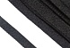 Шнур плоский 15мм х/б турецкое плетение  (030, т.серый)