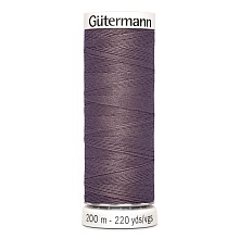 Нить Sew-All 100/200 м для всех материалов, 100% полиэстер Gutermann (127,коричн)