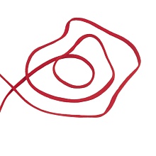 Шнур текстильный Россия  (6, красный)