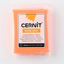 Пластика Cernit Neon неоновый 56гр (752, неон-оранжевый)
