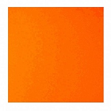 Открытка 16Х16 двойная оранжевая матовая