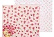 Бумага для скрапбукинга "Розовые розы" 30,5 х 30,5 см, 180 г/м