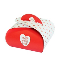 Подарочная коробка Бонбоньерка Made With Love, 2 шт в уп.