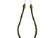 Подвязка для штор крученая (1пара)   (55, хаки)