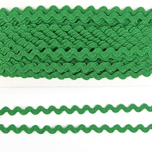 Тесьма зиг-заг   (32 , зеленый)