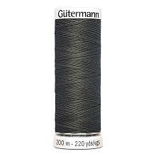 Нить Sew-All 100/200 м для всех материалов, 100% полиэстер Gutermann (972, хаки)