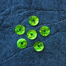 Пайетки голограмма цветная (15-16г)  (4, св.зеленый)