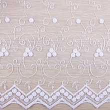 Портьерная ткань сетка 367780 (1, белый)