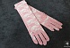 Перчатки гипюр длинные (1пара)    26052 (розовый)