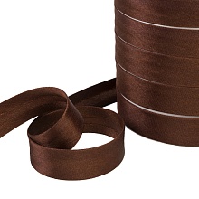 Косая бейка "Китай" 1,5 см  (5121/132м, коричневый)