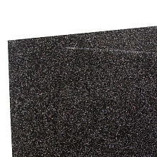 Фоамиран глиттерный самоклеющийся20х30, толщина 2мм (015, черный)