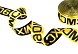Лента ременная декоративная 4см (3, желтый)