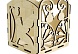 Деревянная заготовка Коробочка для бумажек 'Грифоны', 11*11*11 см, 'Астра'