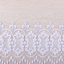 Портьерная ткань сетка 36777 (1, белый)