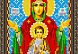 Набор для вышивания бисером (Чехия) "Прсв. Богородица Знамение" 12*16см