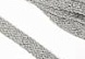 Шнур плоский 15мм х/б турецкое плетение  (028, св. серый)