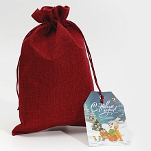 Мешок подарочный «Зайка», 20×30 см +/- 1.5 см  