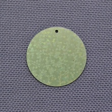 Пайетки голограмма 3 см (15-16гр)  (8, салатовый)