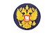 Аппликация Герб Россия 50×50 мм (3, синий)