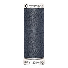 Нить Sew-All 100/200 м для всех материалов, 100% полиэстер Gutermann (93, т.серый)