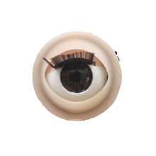 Глаза круглые 808# (уп=4шт) (2, коричневый)