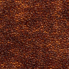 Бисер цветной ~25гр    (13, коричневый)