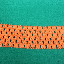 Резина ажурная 1142 4см (38, яр.оранжевый)