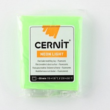 Пластика Cernit Neon неоновый 56гр (600, неон-зеленый)