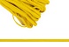 Резина шнуровая 0,7см (уп=10 м±1м)  (5, желтый)