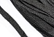 Шнур плоский 15мм х/б турецкое плетение  (031, антрацит )
