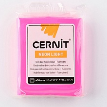 Пластика Cernit Neon неоновый 56гр (922, неон-розовый)