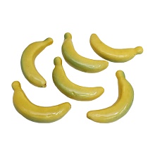 Декоративный элемент Бананы 70мм  (1, желтый)