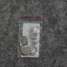 Монетки металл №5790 1,5см (10гр) (2, серебро)